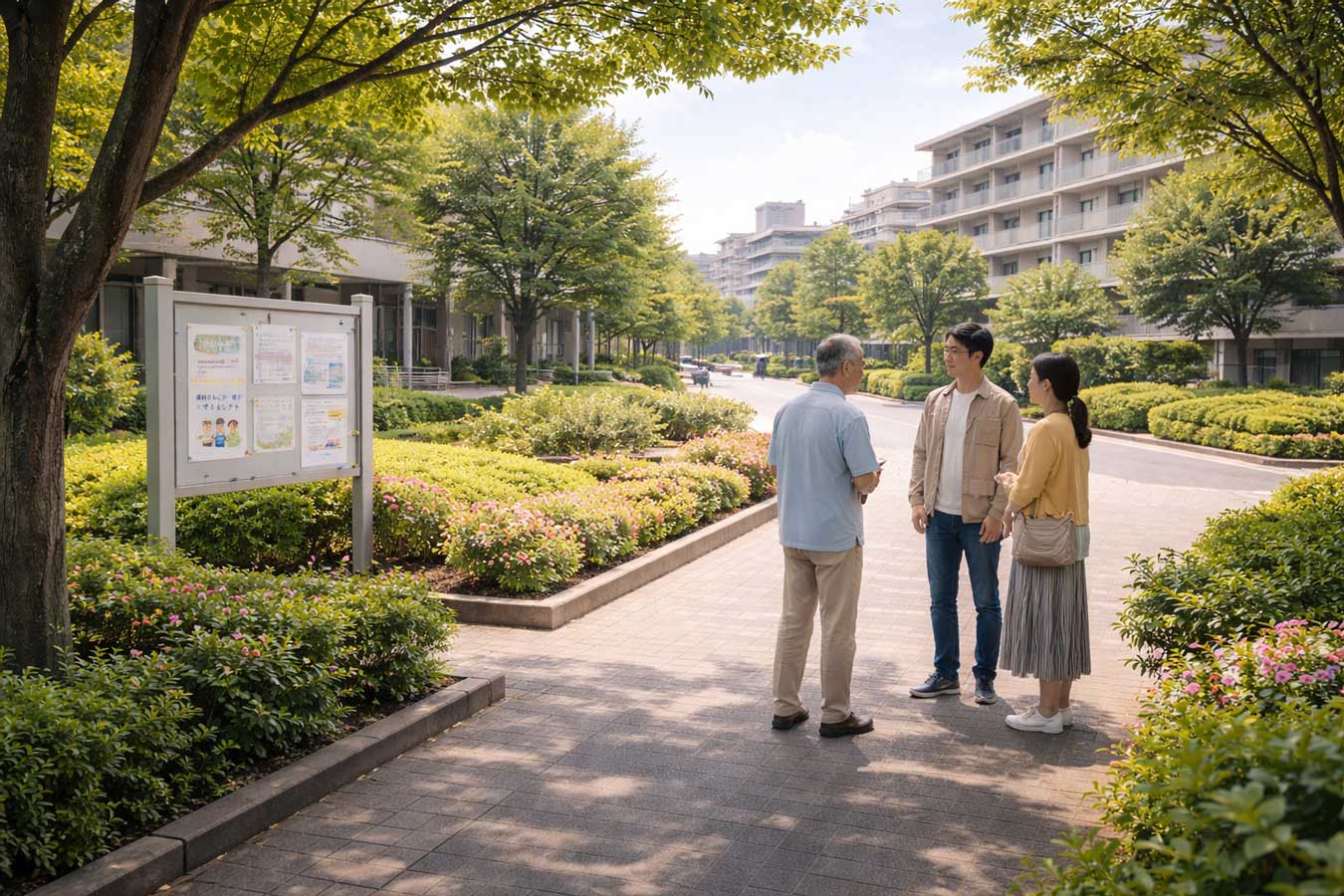会員入会をイメージできる風景